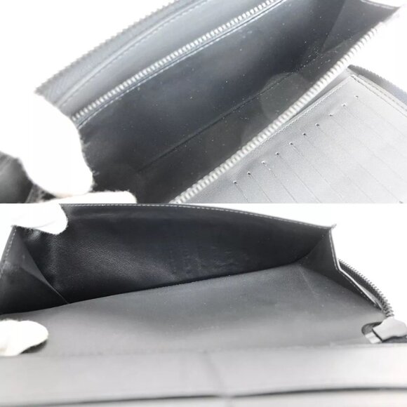 LOUIS VUITTON Zippy Wallet Vertical Wallet Monogram Taurillon BK M69047 11ED263 - Picture 3 of 14